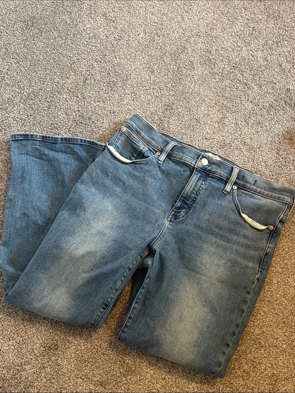 Madewell Mid Rise Kick Out Jean